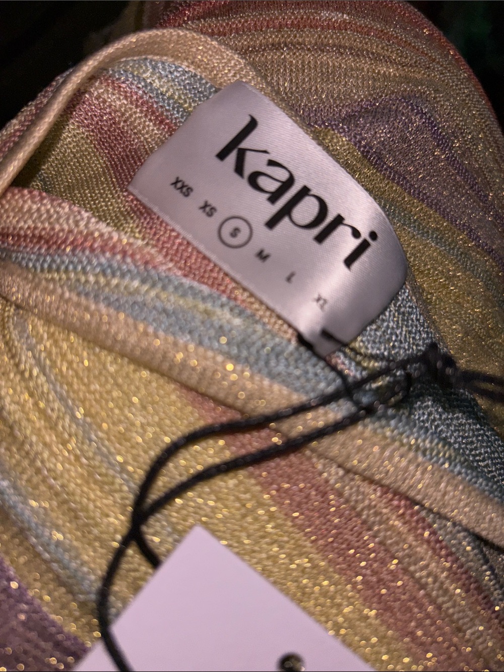 Milan Maxi Dress | Pastel Stripe - Picture 3 of 7